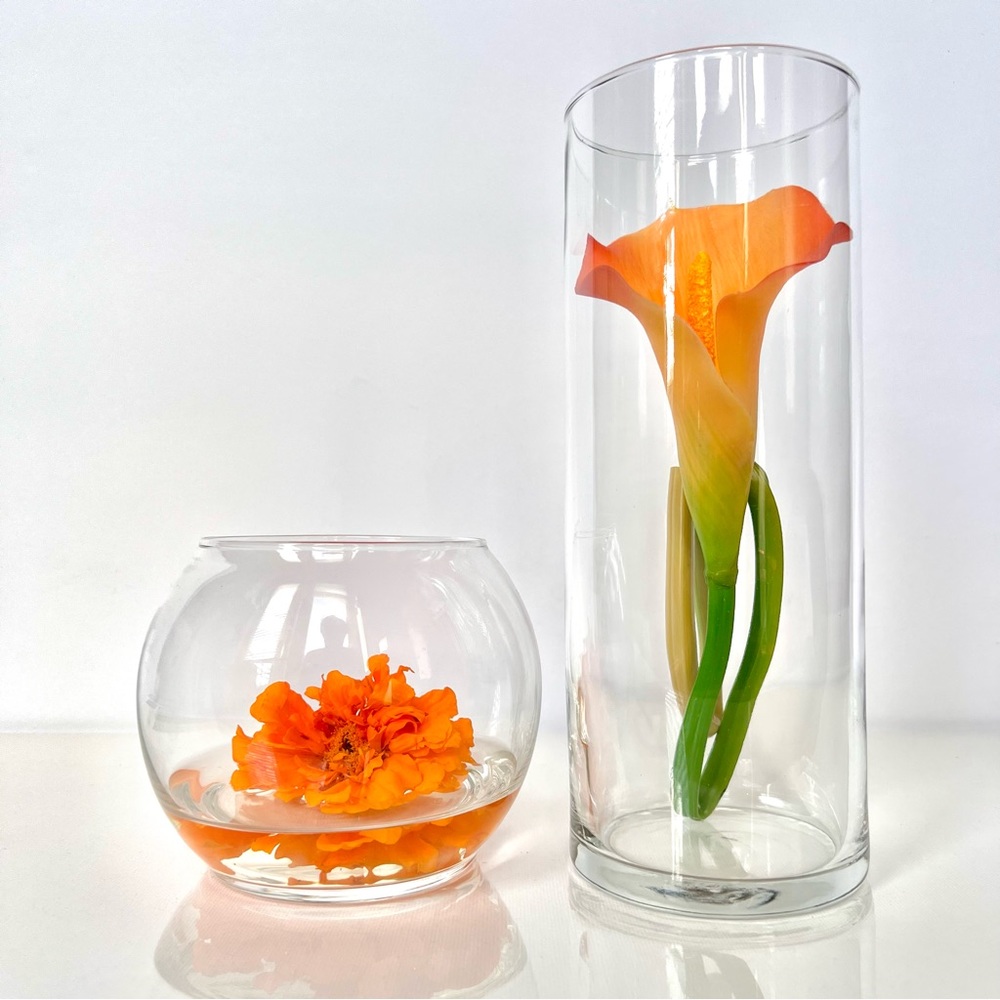 Modern Glass Cylinder Vase